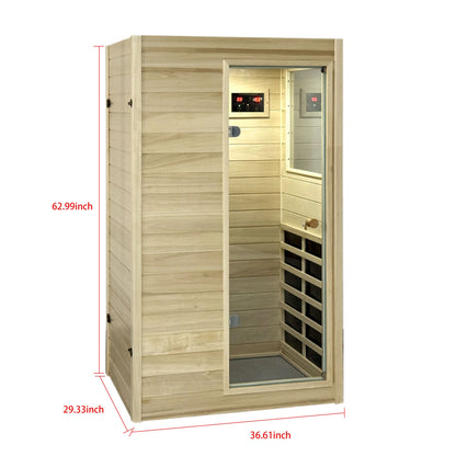 XY-909MB-R European Aspen Far-Infrared Sauna with Bluetooth