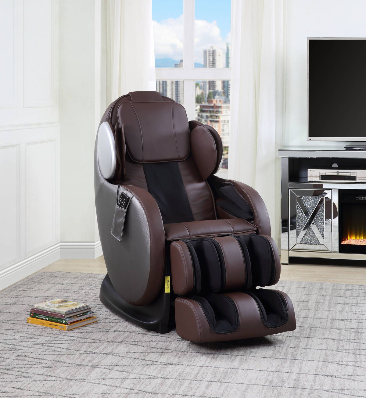 Pacari 2D Faux Leather Power Massage Chair