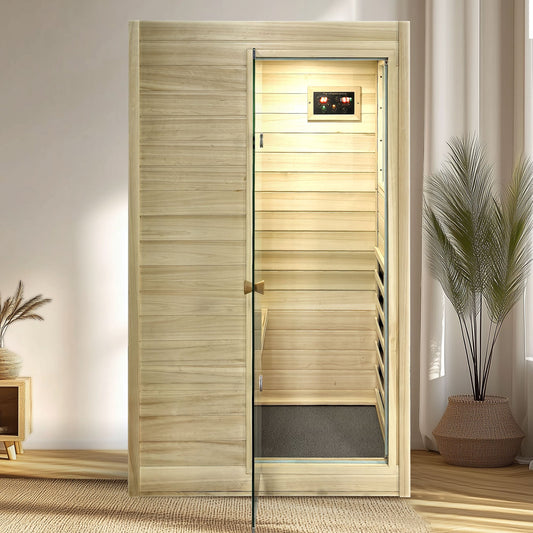XY-909MB-R European Aspen Far-Infrared Sauna with Bluetooth