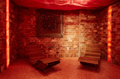Himalayan Pink Salt Sauna Wall for 8 × 4 ft Installations