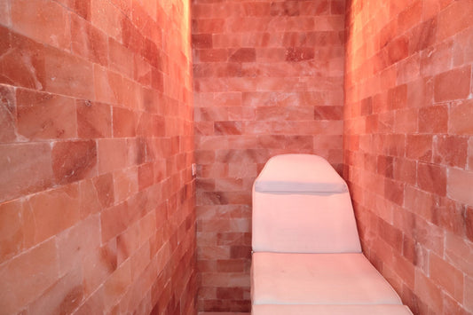 Himalayan Pink Salt Sauna Wall for 8 × 4 ft Installations