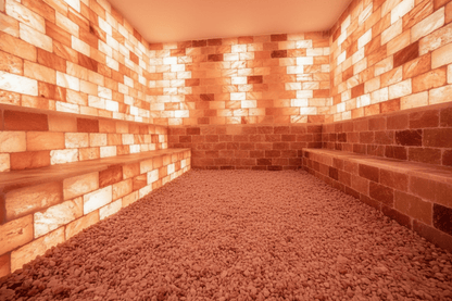Himalayan Pink Salt Sauna Wall for 8 × 4 ft Installations