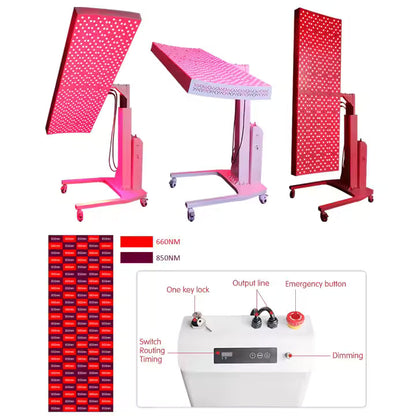 VitalGlow Multi-Spectrum Red Light Table & Full-Body Panel System